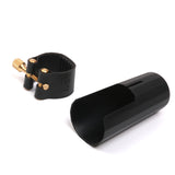 Maxbell Plastic Alto Saxophone Sax Mouthpiece Cover with PU Ligature