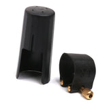 Maxbell Plastic Alto Saxophone Sax Mouthpiece Cover with PU Ligature