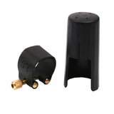 Maxbell Plastic Alto Saxophone Sax Mouthpiece Cover with PU Ligature