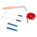 Maxbell Professional Piano Tuning Kit Tuning Lever Hammer Mute Kit 6PCS