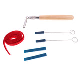 Maxbell Professional Piano Tuning Kit Tuning Lever Hammer Mute Kit 6PCS