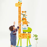 Maxbell Cartoon Giraffe Vinyl Wall Decal Stickers Kids Height Chart Measure