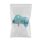 Maxbell Silicone Protective Skin Case Cover for Sony PS2 PS3 Controller - Blue-Green