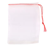 Maxbell 20x Drawstring Nylon Mesh Filter Media Bag 15x10cm for Aquarium Garden Pond