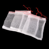 Maxbell 20x Drawstring Nylon Mesh Filter Media Bag 15x10cm for Aquarium Garden Pond