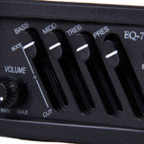 Maxbell Complete Kit EQ Pre-Amp plus Pickup for Acoustic Guitar 7545R