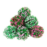 Maxbell 30pcs 1.38 inch Scenery Landscape Train Model Trees w/ Mixed Colors Flowers - Scale 1/100