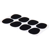 Maxbell Alto/Tenor Saxophone Sax Mouthpiece Patches Pads Cushions 0.8mm Black