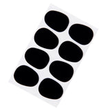 Maxbell Alto/Tenor Saxophone Sax Mouthpiece Patches Pads Cushions 0.8mm Black