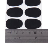Maxbell Alto/Tenor Saxophone Sax Mouthpiece Patches Pads Cushions 0.8mm Black