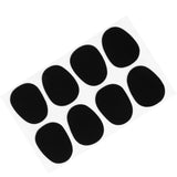 Maxbell Alto/Tenor Saxophone Sax Mouthpiece Patches Pads Cushions 0.8mm Black