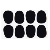 Maxbell Alto/Tenor Saxophone Sax Mouthpiece Patches Pads Cushions 0.8mm Black