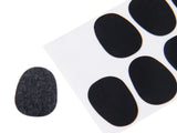 Maxbell Alto/Tenor Saxophone Sax Mouthpiece Patches Pads Cushions 0.8mm Black