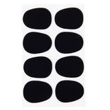 Maxbell Alto/Tenor Saxophone Sax Mouthpiece Patches Pads Cushions 0.8mm Black