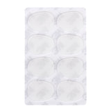 Maxbell 8pcs Alto/Tenor Saxophone Sax Mouthpiece Patches Pads Cushions 0.8mm Clear
