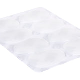 Maxbell 8pcs Alto/Tenor Saxophone Sax Mouthpiece Patches Pads Cushions 0.8mm Clear