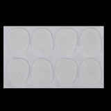 Maxbell 8pcs Alto/Tenor Saxophone Sax Mouthpiece Patches Pads Cushions 0.8mm Clear