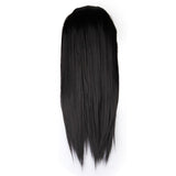 Maxbell Women's Full Wigs Long Straight Wig - Black