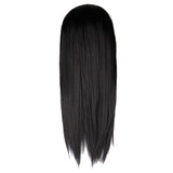 Maxbell Women's Full Wigs Long Straight Wig - Black