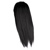 Maxbell Women's Full Wigs Long Straight Wig - Black