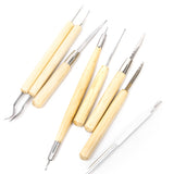 Maxbell 22Pcs Pottery Clay Sculpture Carving Tool Set