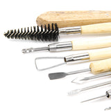 Maxbell 22Pcs Pottery Clay Sculpture Carving Tool Set