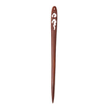 Maxbell Vintage Sandalwood Cloud Mist Hair Stick Hairpin Hair Accessory  Red