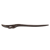 Maxbell Wooden Hair Pin Stick Chopstick Handmade Carved Hair Fork Black
