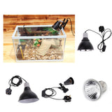 Maxbell 220-240V 25W Pet Reptile Mini Reflector Halogen Spotlight Light Lamp Bulb