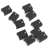 Maxbell 10Pcs Black 20x15x10mm Aluminum Heat Sink Cooling Fin for TO-220 Triode IC