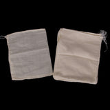 Maxbell 20 Reusable nut milk tea fruit juice Cotton mesh strain filter bag 25 x 20cm