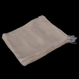 Maxbell 20 Reusable nut milk tea fruit juice Cotton mesh strain filter bag 25 x 20cm