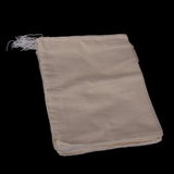 Maxbell 20 Reusable nut milk tea fruit juice Cotton mesh strain filter bag 25 x 20cm