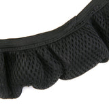 Maxbell Soft Breathable Mesh Car Steering Wheel Cover Vehicle Grips Skin Cover Black