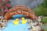 Maxbell 20pcs Miniature Dollhouse Bonsai Fairy Garden Landscape Yellow Duck Decor