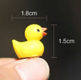 Maxbell 20pcs Miniature Dollhouse Bonsai Fairy Garden Landscape Yellow Duck Decor