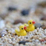 Maxbell 20pcs Miniature Dollhouse Bonsai Fairy Garden Landscape Yellow Duck Decor