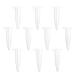 Maxbell 10pcs 1.5ml Plastic Graduated Cylinder Centrifuge Tube Laboratory w/ Lid