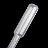 Maxbell 50pcs 3ml Transfer Graduated Pipettes Graduated 0.5ml Plastic Dropper