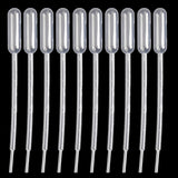 Maxbell 50pcs 1ml Transfer Graduated Pipettes Graduated 0.5ml Plastic Dropper