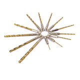 Maxbell 13pcs Hex Shank Quick change Cobalt Drill Bit Set Multi Bits