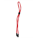 Maxbell Silica Gel Tooth Hole Mount Glasses Sunglasses Cord Anti-Slip Holder Red