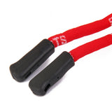 Maxbell Silica Gel Tooth Hole Mount Glasses Sunglasses Cord Anti-Slip Holder Red