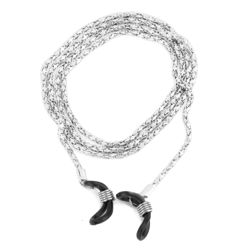 Maxbell White Metal Sunglasses Eyeglass Chain Glasses Cord Neck Strap Holder