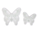 Maxbell 2pcs Butterfly Embossing Mould Sugarcraft Fondant Cake Decorating DIY Tool