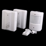 Maxbell 2in1 Entry Door Alarm Chime Doorbell Wireless IR Monitor Sensor Detector