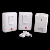 Maxbell 2in1 Entry Door Alarm Chime Doorbell Wireless IR Monitor Sensor Detector