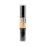 Maxbell 3D Face 2 in1 Double-ended Contour Stick Contouring Highlighter Bronzer 4#