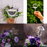 Maxbell Automatic Glass Bird Shape Simple Watering Device Plant for Garden Flower