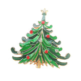 Maxbell Women Christmas Brooch Christmas Xmas Tree Brooch Enamel Pin Jewelry Gift